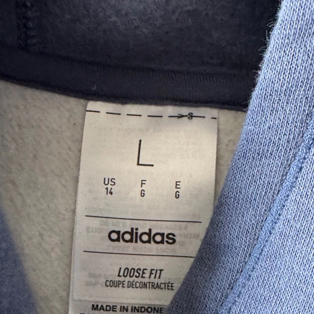 Adidas Hooded Sweatshirt NWOT
